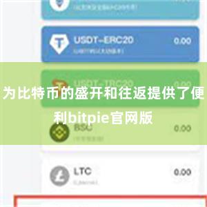 为比特币的盛开和往返提供了便利bitpie官网版